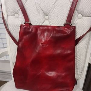 I Medici Firenze leather backpack